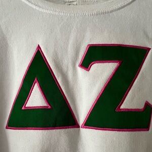 EUC Delta Zeta sweatshirt.
